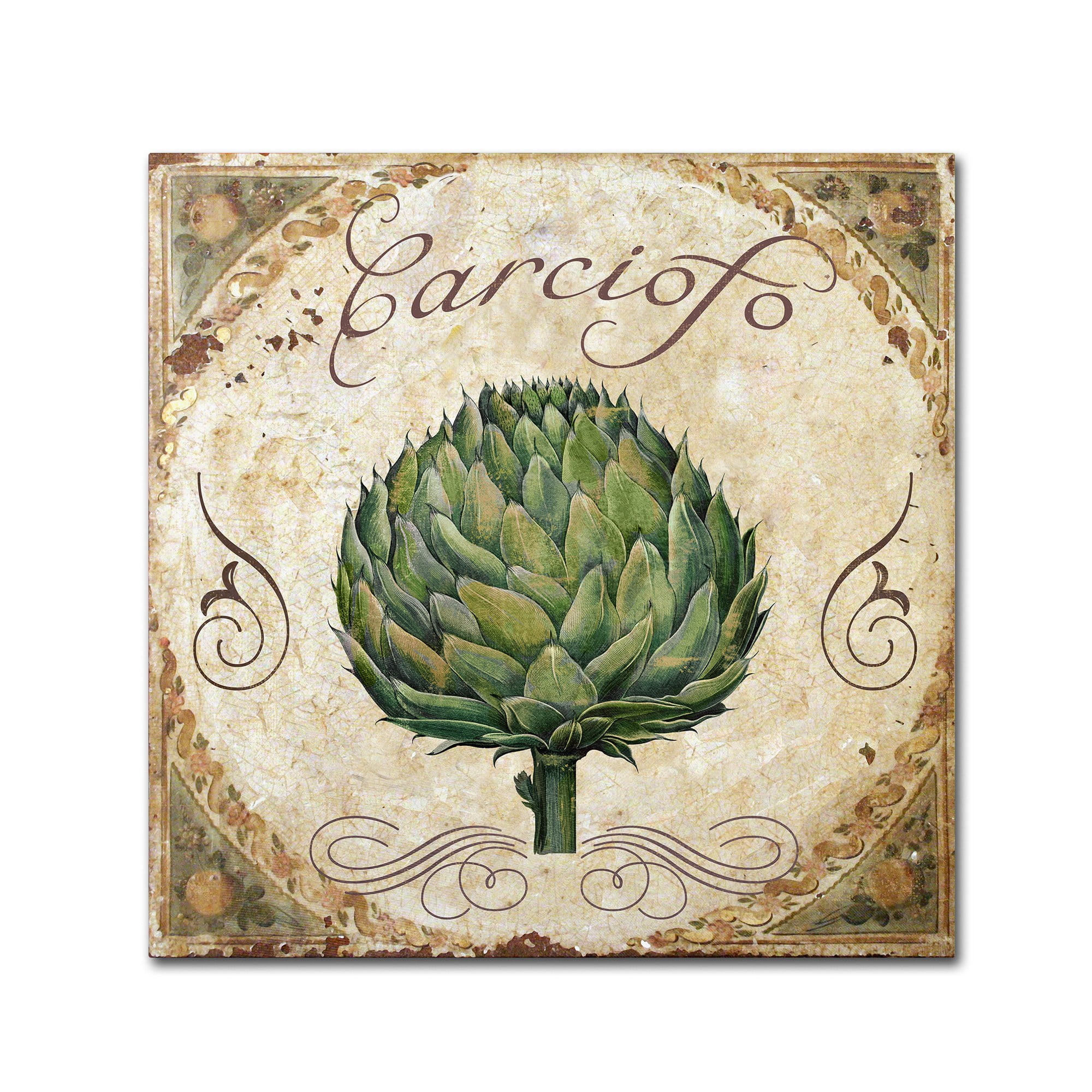 Trademark Fine Art "Mangia III" Canvas Art by Color Bakery
