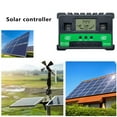 thumbnail image 1 of Controlador solar 30A / 40A / 50A con pantalla LCD de regulador de panel de celda solar de 4 USB Hugtrwg Para estrenar, 1 of 9