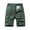MP10-Army Green, variant on Mens Pants Mid Waist Workwear Style Straight Leg Loose Fit Summer Style Style 5 Inch Shorts Simple Shorts 29 Black