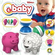 GBaby by Geomag 8 Piece Baby Farm Toy