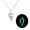 Green, variant on Wolf Pendant Necklace Fashion Jewelry Adjustable Sweater Chain Handmade Necklace Gift for Women Men