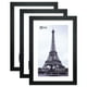 thumbnail image 1 of Set de 3 marcos para fotos de madera, color negro, Poster Frame VCK, 11 x 17 cm, 1 of 8