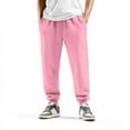 thumbnail image 5 of Mohiass Mens Sweatpants Joggers High Waisted Drawstring Casual Pants with Pockets Baggy Workout Athletic Comfy Tapered Joggers Pink XL, 5 of 8