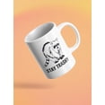 thumbnail image 3 of Stay Trashy Raccoon Mug - Smartprints Designs,, 3 of 4