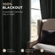 thumbnail image 3 of Cortinas Blackout Joydeco de Lino 100% Oscurecimiento 213x213 cm 2 Paneles, 3 of 9
