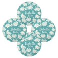 thumbnail image 5 of WOBOGO Isabelle Babo Round Placemats Set of 6 Heat Resistant Washable Kitchen Table Decorations 15.4in, 5 of 7