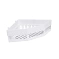 thumbnail image 1 of jifeng Corner Shelf Triangle Rustproof Shampoo Storage Rack for laundry White, 1 of 9