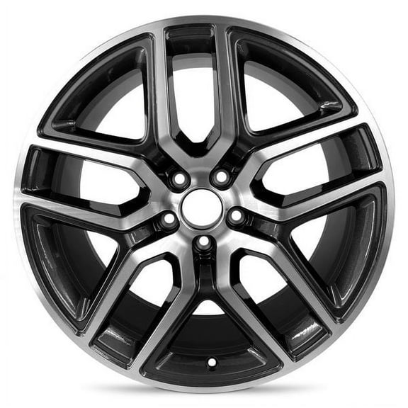 Wheel Rim for 2016-2019 ford Explorer 20x9 in Machined Aluminum Rim Direct Fit