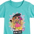 thumbnail image 3 of LOL OMG! Fashion Dolls - Neonlicious - Toddler & Youth Girls Short Sleeve Graphic T-Shirt, 3 of 5