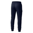 thumbnail image 4 of DODADAWANJ Cargo Sweatpants for Men with Zipper Multi Pockets Drawstring Waist Outdoor Pants Elastic Bottom Running Pants for Hiking Camping Jogging, 4 of 6