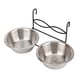 thumbnail image 5 of Cuencos de comida Dolles de acero inoxidable, comedero para comida para perros y gatos, comedero con gancho para colgar, cuenco de alimentació para mascotas, plato de comedor, 5 of 7