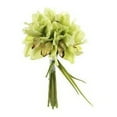 thumbnail image 1 of FBQ007-GR-BU 10 inch Cymbidium Bouquet Green-Burgundy- Case of 12, 1 of 1