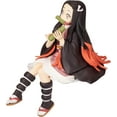 thumbnail image 3 of Nezuko Kamado Action Figure Eating Rice Balls Series Demon Figures Monster Slayer Ghost Slayer Collection Toys Car Desk Decor, 3 of 8