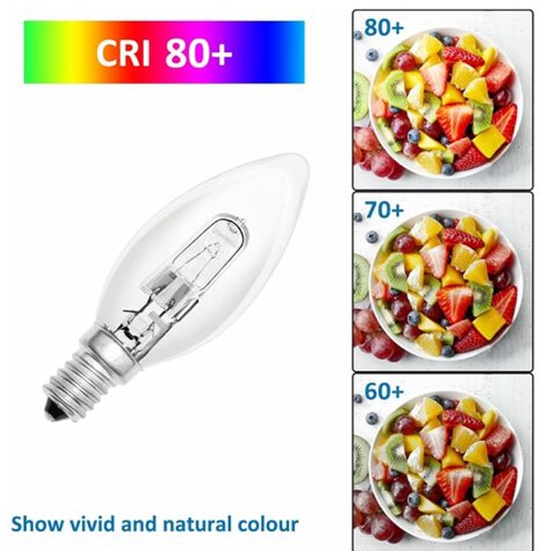 Bombilla De Vela E14 230V Regulable, C35 Bombilla Forma Vela