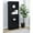 Black, variant on TV Stands With Storage, Conifer Grey Driftwood 71-inch TV Stand, Grey Wooden TV Stands,Engineered Wood Entertainment Centers, Furniture Primary Living Space TV & Entertainment Furniture Conifer Grey
