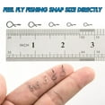thumbnail image 5 of 150pcs Fishing Snaps Fly Fishing Quick Change Connect Flies Hooks Lures Clip, 5 of 7