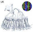 thumbnail image 2 of AMERTEER 3x3m Romantic Fancy 304 LED Curtain String Light Lamp Christmas Wedding Decor, 2 of 8