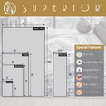 thumbnail image 5 of Superior Eldwin Oriental Indoor Area Rug, 2' x 3', Grey, 5 of 5