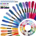 thumbnail image 3 of Multi Colors Embroidery Thread Cross Stitch Floss Sewing with Hand Sweing Handmade Tools, 3 of 16