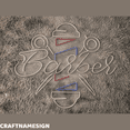 thumbnail image 2 of Craftnamesign Barber Neon Sign, Barber Shop Wall Decor, Hairdressing Salon Wall Art, 2 of 4
