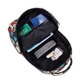 thumbnail image 3 of Disketp rock record Skull artist Backpack - Comfortable Daypack with The right laptop for you Spacious Main Compartment & other poket - {designName} print, 3 of 6