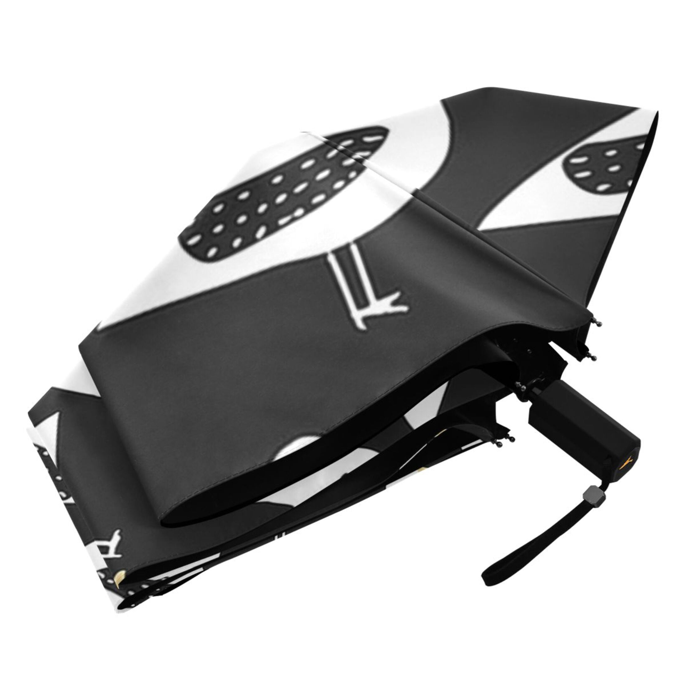 ALAZA Seagull UPF 50+ Compact Folding Umbrella for Rain Travel Umbrella Packable