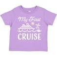 thumbnail image 3 of Inktastic My First Cruise with Cruise Ship and Palm Trees Boys or Girls Toddler T-Shirt, 3 of 5