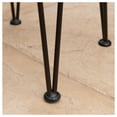 thumbnail image 3 of Denali Outdoor Bar Stools (Set of 2) - Industrial Wood & Metal Patio Furniture - 30 Inch Weather Resistant Bar Stools for Backyard, Garden, or Deck, 3 of 9