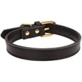thumbnail image 2 of Leather Cat Collar with Buckle Adjustable Small Pet Collars for Kitten Dogs, 2 of 2