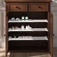 thumbnail image 4 of Gemdeck Expandable Tension Shelf  Tension Shelves for Closet Wardrobe Kitchen Bathroom White Adjustable Length 19.7-31.5Inch, 4 of 7