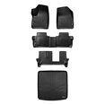 thumbnail image 2 of MAXLINER Floor Mats 3 Rows and Cargo Liner Behind 2nd Row Set Black for 2017-2021 GMC Acadia with 2nd Row Bench Seat, 2 of 4