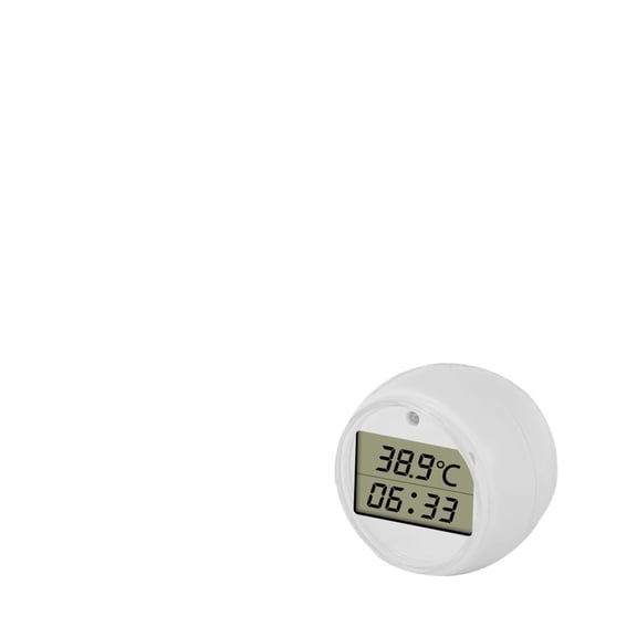2Pcs Cold Plunge Thermometer Timer IP67 Waterproof Floating Pool Thermometer ,Compact & Portable