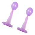 thumbnail image 4 of 2 Juegos De Decoraciones De Con De Tul Para Festivales De Bodas Púrpura BLESIY Base de soporte de globos de tul, 4 of 8