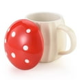 thumbnail image 4 of PENGXIANG Mushroom Mug 8.5oz/250ml Ceramic Mushroom Tea Cup With Lid Gift For Birthdays, 4 of 14