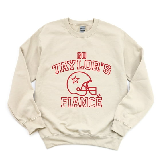 Go Taylor's Fiancé Varsity -  Women's Sweatshirt