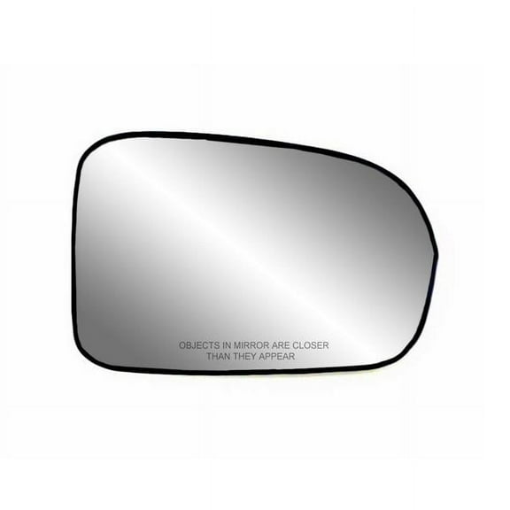 80179 - Fit System Passenger Side Non-heated Mirror Glass w/ backing plate, Honda Civic 01-05, 4 9/ 16" x 7" x 7 1/ 4" Fits select: 2001-2005 HONDA CIVIC LX