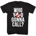 thumbnail image 2 of Real Ghostbusters Gonna Call Black Adult T-Shirt, 2 of 3