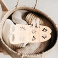 thumbnail image 2 of Miangastore 1 Pair DIY Wooden Knitted Gloves Display Model Hand Woven Gloves Models, 2 of 8