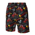 thumbnail image 4 of Fotbe Monster Truck Trajes de Baño Estampados para Hombre, Shorts de Verano de Secado Rápido, Ropa de Playa, Bañadores-Small, 4 of 6