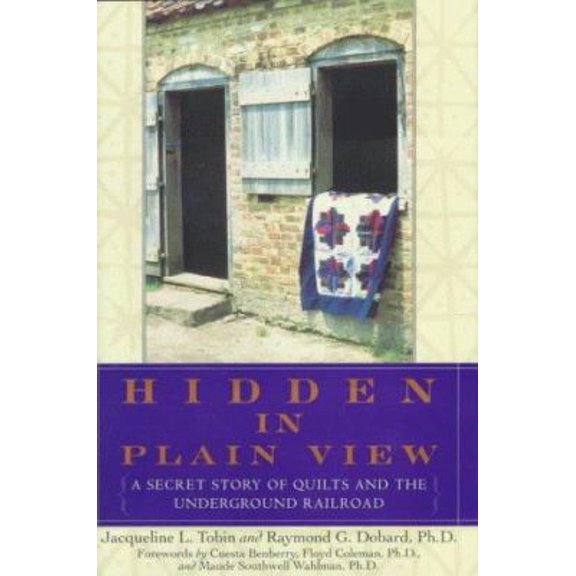 Pre-Owned Hidden in Plain View: A Secret Story of Quilts and the Underground Railroad (Hardcover) 0385491379 9780385491372