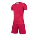 thumbnail image 5 of hengsof Kids Soccer Jersey Athletic Sports Shirt with Short Set Breathable Lightweight Training Uniform 4-14Y, 5 of 8