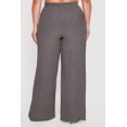 thumbnail image 4 of Women's Plus Size High Waisted Seersucker Wide Leg Pants, 4 of 4