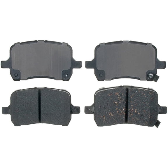 ACDelco Advantage Ceramic Front Disc Brake Pad Set with Hardware 14D1160CH Fits select: 2009-2012 CHEVROLET MALIBU, 2006-2010 PONTIAC G6