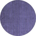 thumbnail image 1 of Ahgly Company Indoor Round Abstract Blue Modern Area Rugs, 6' Round, 1 of 4