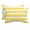 Yellow, variant on Chaise Lounge Headrest Pillow 1 Pack, Black Striped Waterproof Chair Pillows with Insert & Adjustable Elastic Strap for Beach Pool, Modern Simple Monochrome Geometric White Outdoor Patio Pillow
