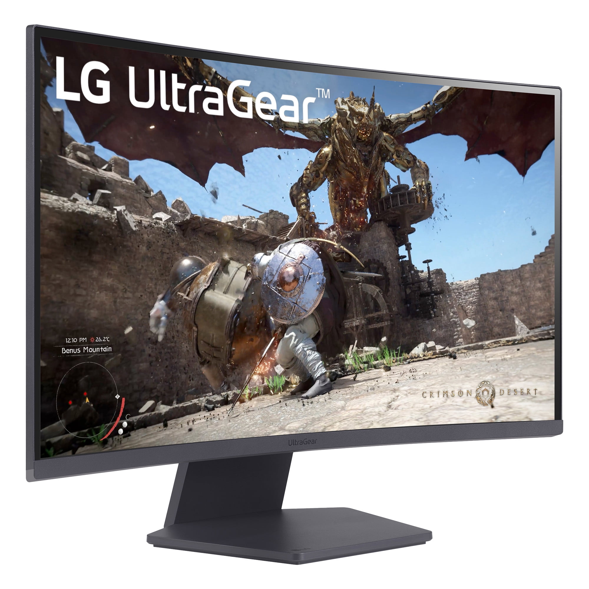 【美品】LG UltraGear 27GS60QC-B27インチ湾曲モニター cf9df860-f030-4a55-bfcb-