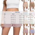 thumbnail image 3 of hoksml Women Gingham Plaid Pajama Shorts, Elastic High Waist Loose Fit Sleep Boxer Shorts, Lightweight Casual Lounge Shorts, 3 of 6