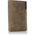 thumbnail image 2 of Ariat Mens Tri-Fold Bootstitch Shield Wallet, Brown, 2 of 4