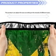 thumbnail image 5 of Jeiento Jamaica Flag Winch Cover Dustproof Winch Protection Cover with Elastic Band UV-Resistant Dust Cover for Electric Winches Trailer Cover Indoor Outdoor Winch Accessories, 5 of 7