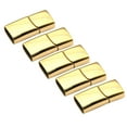thumbnail image 1 of 5 Uds., Cierres Magnéticos de Bloqueo Rectangular, Hallazgos de Joyería de material acero Inoxidable Duraderos, Cierres de , Manualidades DIY, Colores Br , Dorado1 perfecl Cierres de pulsera, 1 of 8